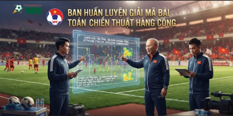 Ban huấn luyện giải mã bài toán chiến thuật hàng công