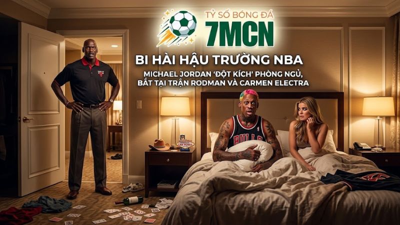 Bi hài hậu trường NBA: Michael Jordan "đột kích" phòng ngủ, bắt tại trận đồng đội mây mưa cùng mỹ nữ