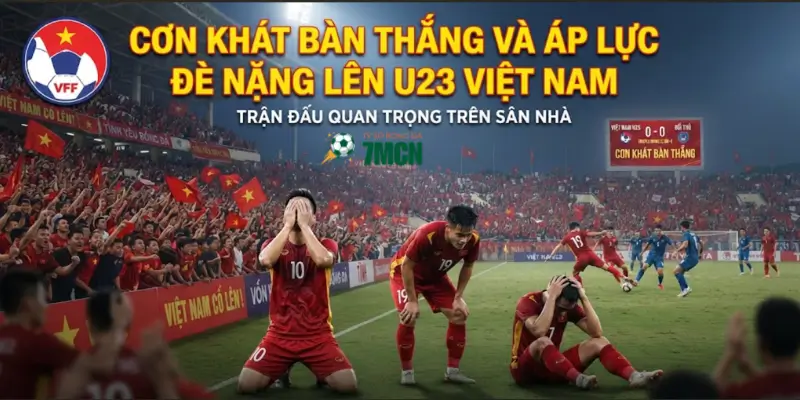 Cơn khát bàn thắng và áp lực đè nặng lên U23 Việt Nam