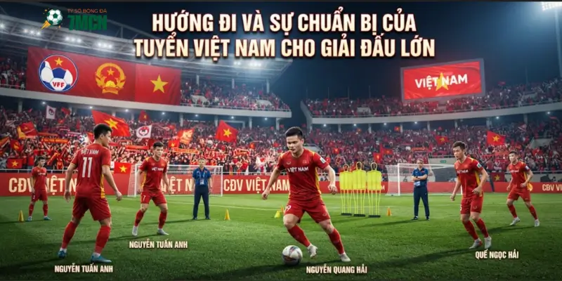 Hướng đi và sự chuẩn bị của tuyển Việt Nam cho giải đấu lớn